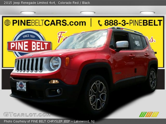 2015 Jeep Renegade Limited 4x4 in Colorado Red