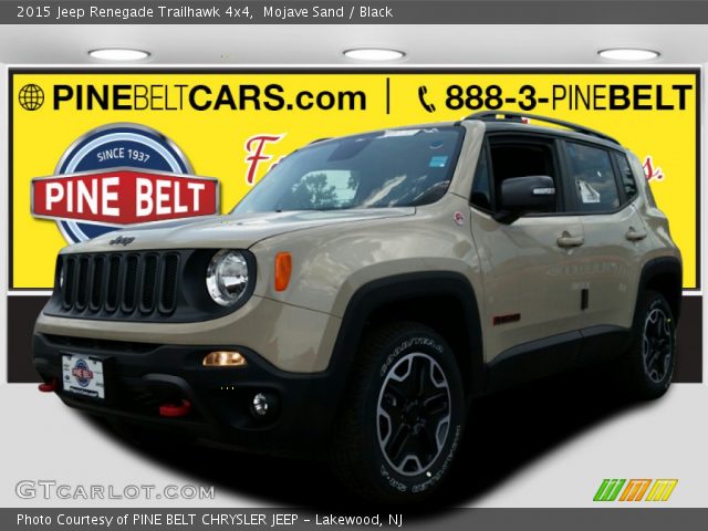 2015 Jeep Renegade Trailhawk 4x4 in Mojave Sand