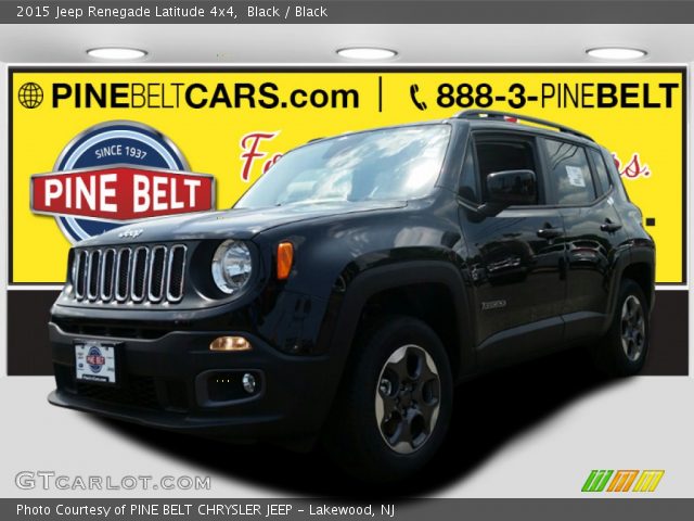 2015 Jeep Renegade Latitude 4x4 in Black