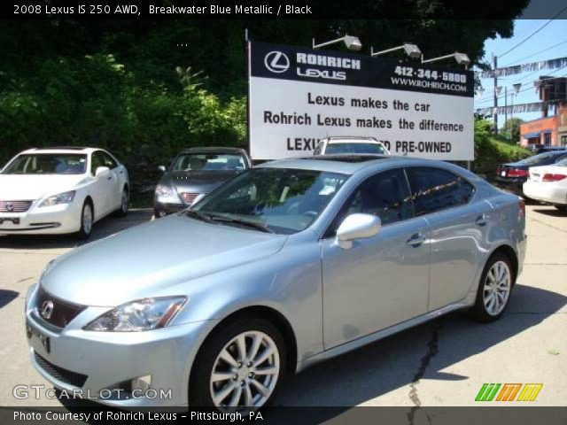 2008 Lexus IS 250 AWD in Breakwater Blue Metallic