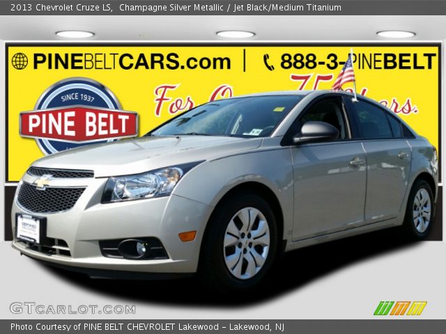 2013 Chevrolet Cruze LS in Champagne Silver Metallic