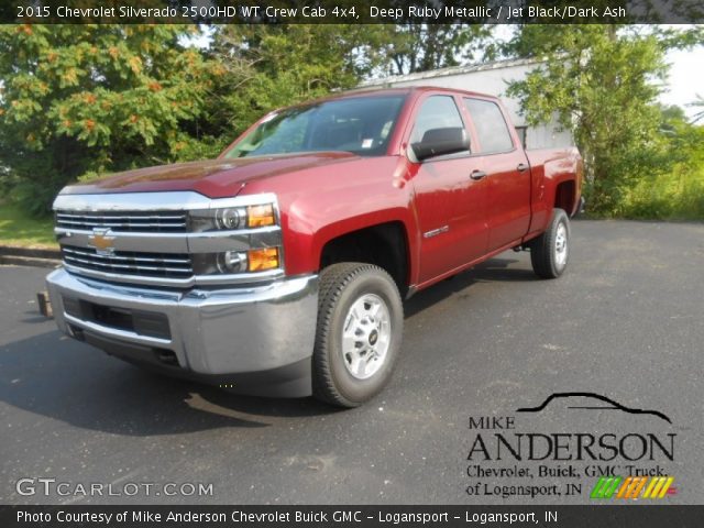 2015 Chevrolet Silverado 2500HD WT Crew Cab 4x4 in Deep Ruby Metallic