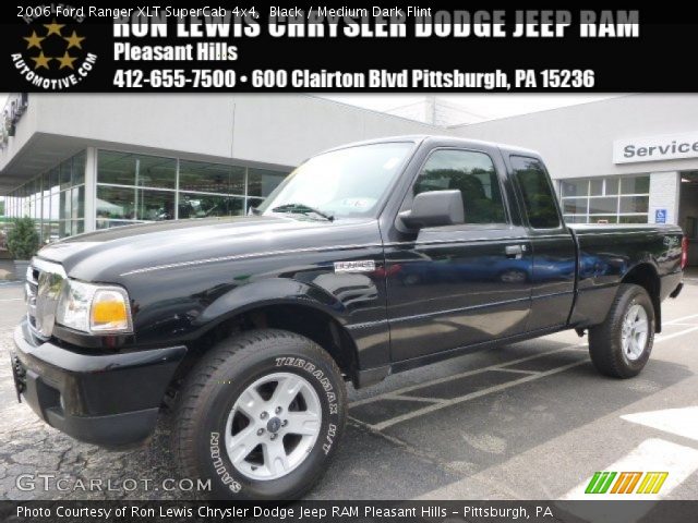2006 Ford Ranger XLT SuperCab 4x4 in Black