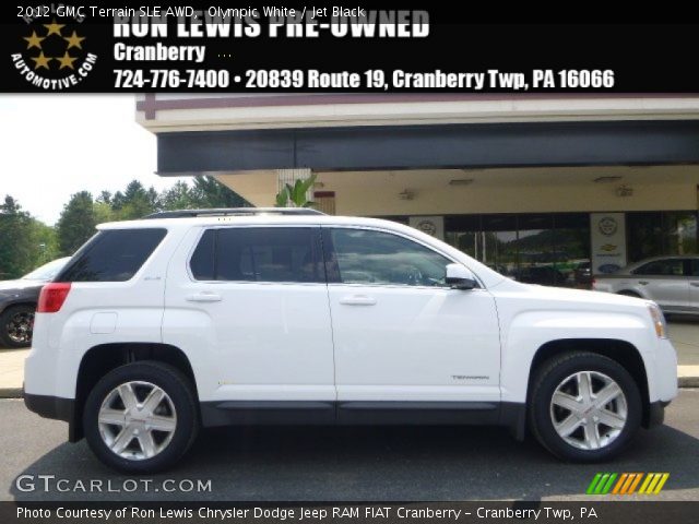 2012 GMC Terrain SLE AWD in Olympic White