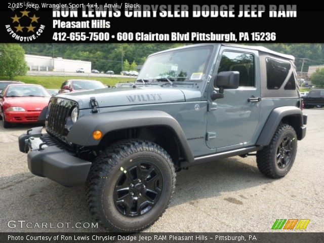 2015 Jeep Wrangler Sport 4x4 in Anvil