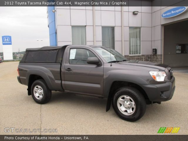 2012 Toyota Tacoma Regular Cab 4x4 in Magnetic Gray Mica