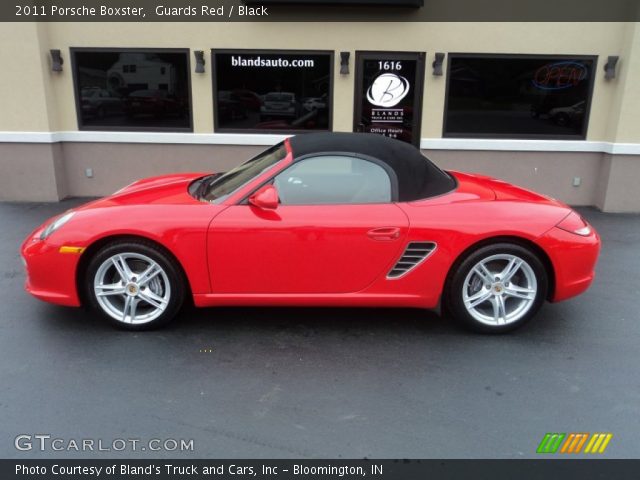 2011 Porsche Boxster  in Guards Red