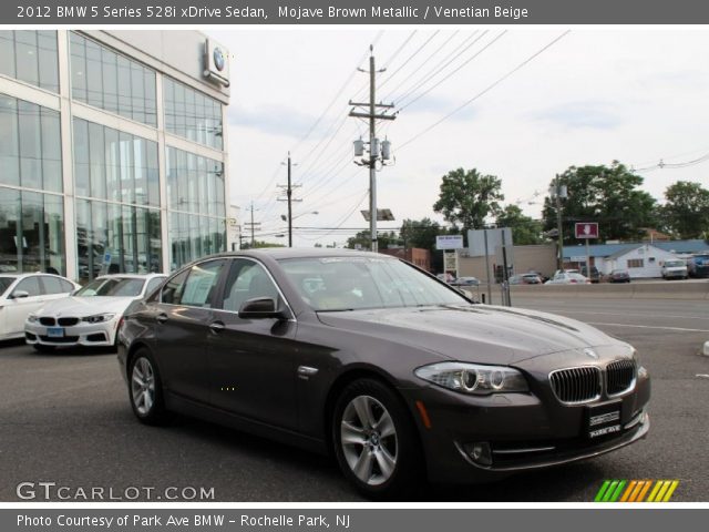 2012 BMW 5 Series 528i xDrive Sedan in Mojave Brown Metallic