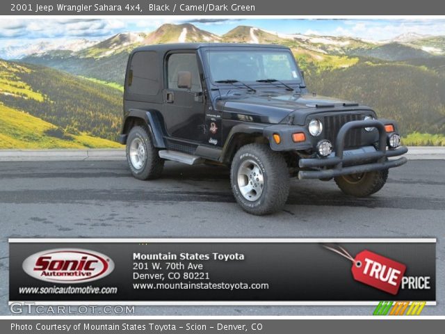 2001 Jeep Wrangler Sahara 4x4 in Black