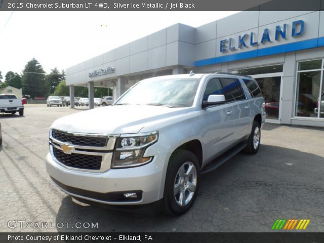 2015 Chevrolet Suburban LT 4WD in Silver Ice Metallic