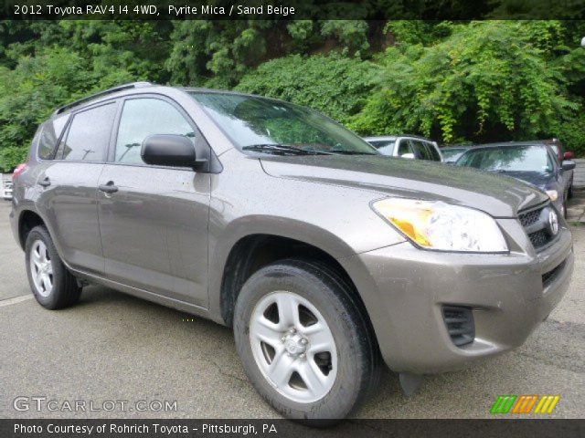 2012 Toyota RAV4 I4 4WD in Pyrite Mica