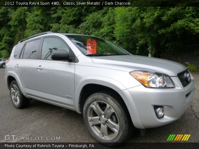 2012 Toyota RAV4 Sport 4WD in Classic Silver Metallic