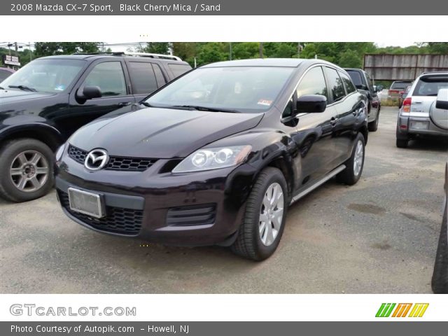 2008 Mazda CX-7 Sport in Black Cherry Mica