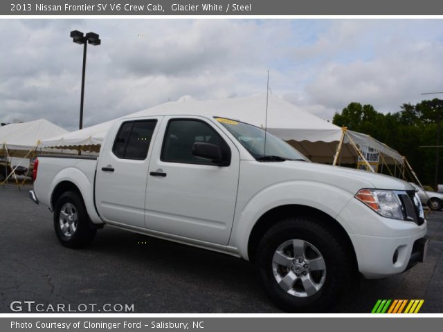 2013 Nissan Frontier SV V6 Crew Cab in Glacier White