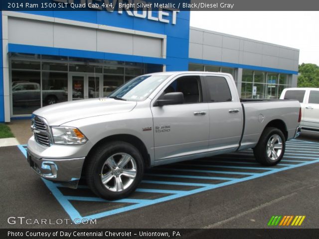 2014 Ram 1500 SLT Quad Cab 4x4 in Bright Silver Metallic