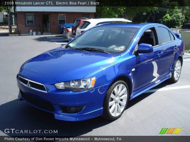 2008 Mitsubishi Lancer GTS in Electric Blue Pearl