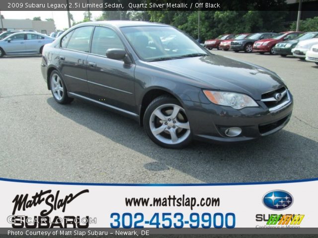 2009 Subaru Legacy 2.5i Limited Sedan in Quartz Silver Metallic