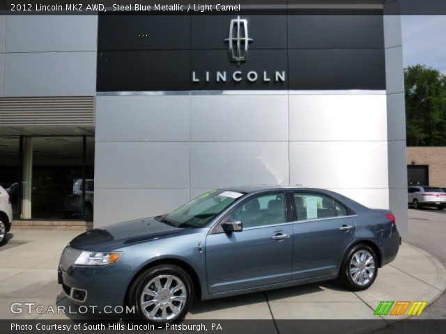 2012 Lincoln MKZ AWD in Steel Blue Metallic