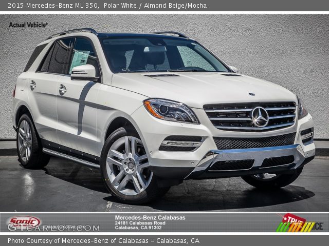 2015 Mercedes-Benz ML 350 in Polar White