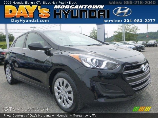 2016 Hyundai Elantra GT  in Black Noir Pearl