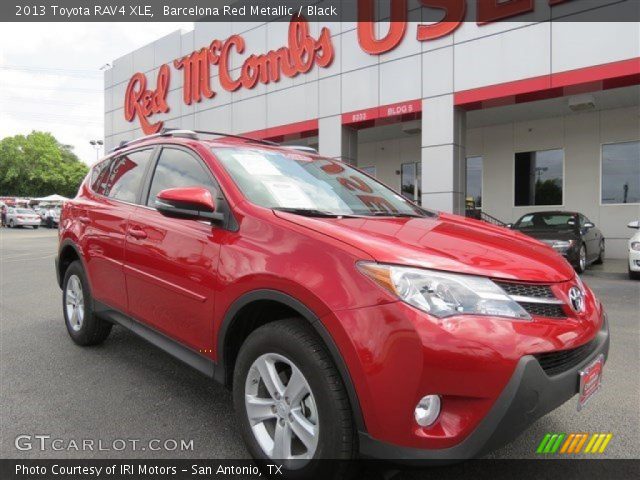 2013 Toyota RAV4 XLE in Barcelona Red Metallic