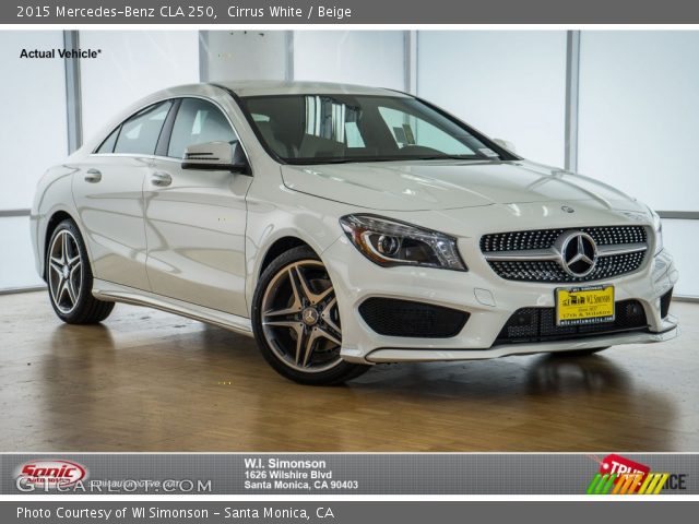 2015 Mercedes-Benz CLA 250 in Cirrus White