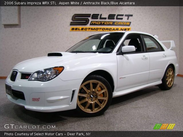 2006 Subaru Impreza WRX STi in Aspen White