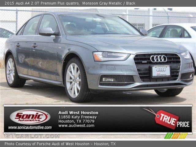 2015 Audi A4 2.0T Premium Plus quattro in Monsoon Gray Metallic