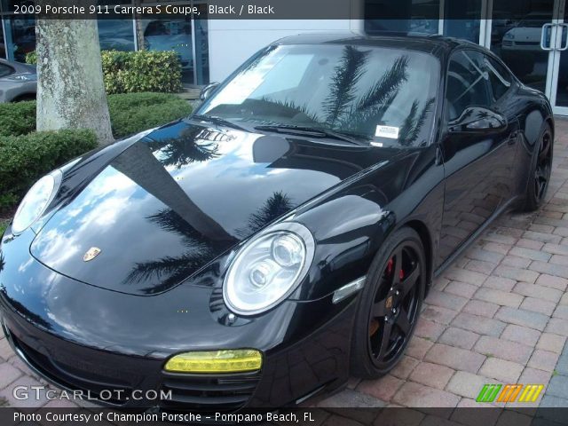 2009 Porsche 911 Carrera S Coupe in Black