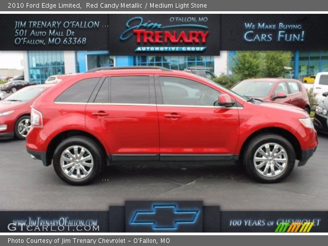 2010 Ford Edge Limited in Red Candy Metallic
