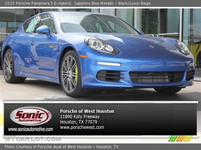 2015 Porsche Panamera S E-Hybrid in Sapphire Blue Metallic
