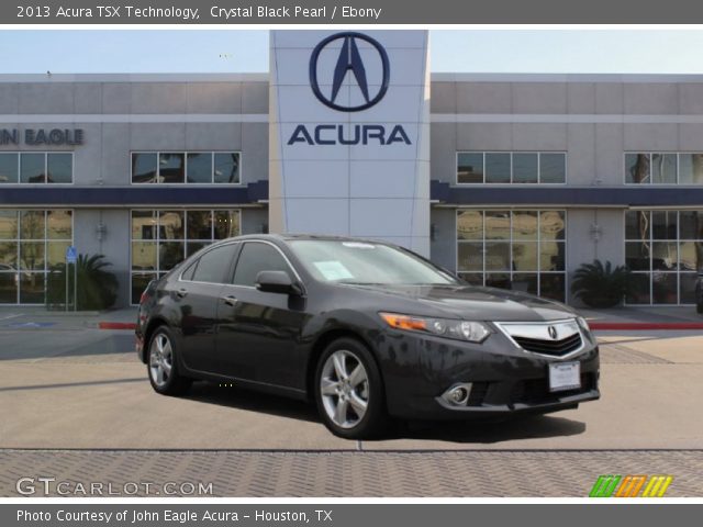 2013 Acura TSX Technology in Crystal Black Pearl