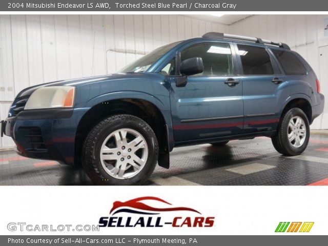 2004 Mitsubishi Endeavor LS AWD in Torched Steel Blue Pearl