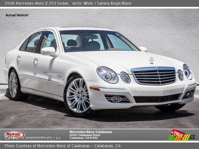 2008 Mercedes-Benz E 350 Sedan in Arctic White