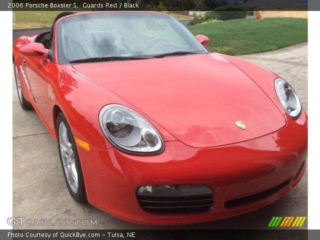 2006 Porsche Boxster S in Guards Red