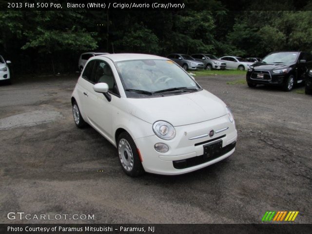 2013 Fiat 500 Pop in Bianco (White)