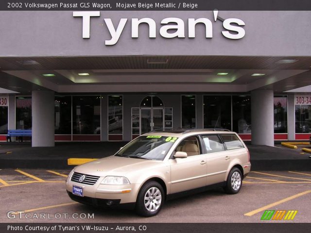 2002 Volkswagen Passat GLS Wagon in Mojave Beige Metallic