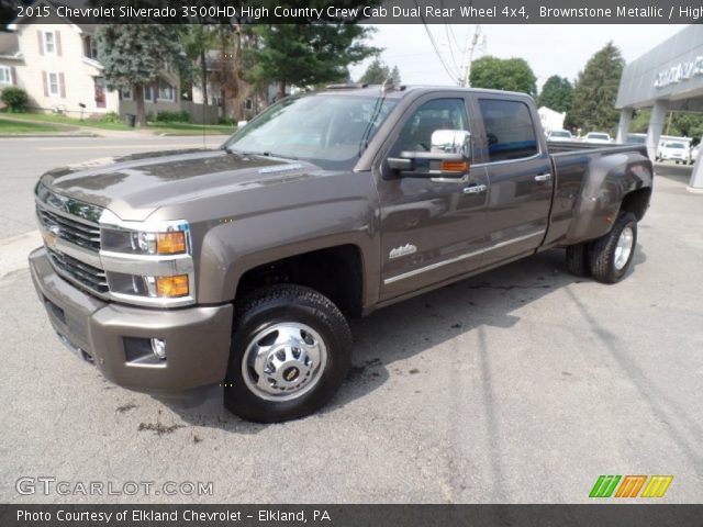 2015 Chevrolet Silverado 3500HD High Country Crew Cab Dual Rear Wheel 4x4 in Brownstone Metallic