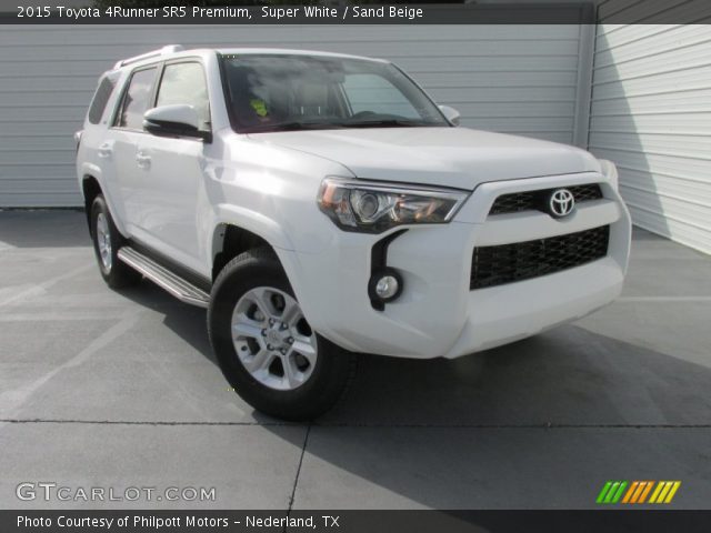 2015 Toyota 4Runner SR5 Premium in Super White