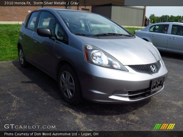 2010 Honda Fit  in Storm Silver Metallic