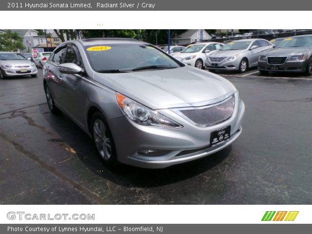 2011 Hyundai Sonata Limited in Radiant Silver