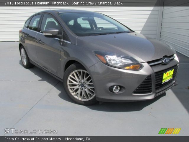 2013 Ford Focus Titanium Hatchback in Sterling Gray