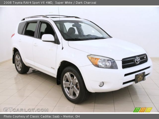 2008 Toyota RAV4 Sport V6 4WD in Super White