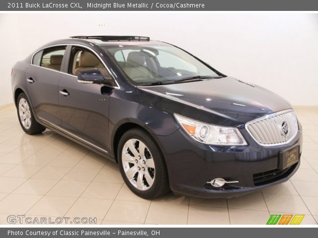 2011 Buick LaCrosse CXL in Midnight Blue Metallic