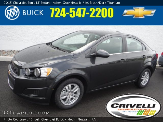 2015 Chevrolet Sonic LT Sedan in Ashen Gray Metallic