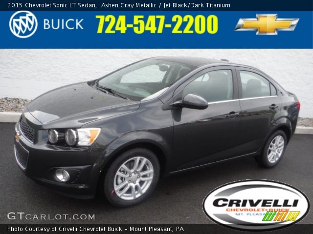 2015 Chevrolet Sonic LT Sedan in Ashen Gray Metallic
