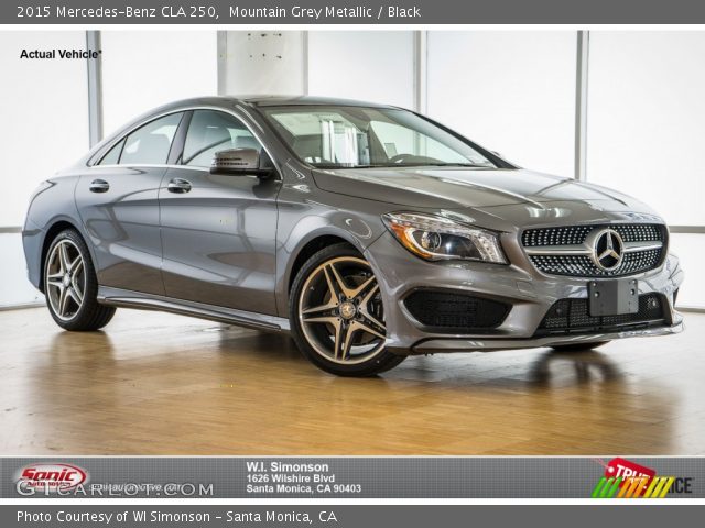 2015 Mercedes-Benz CLA 250 in Mountain Grey Metallic
