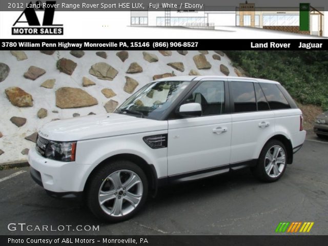 2012 Land Rover Range Rover Sport HSE LUX in Fuji White