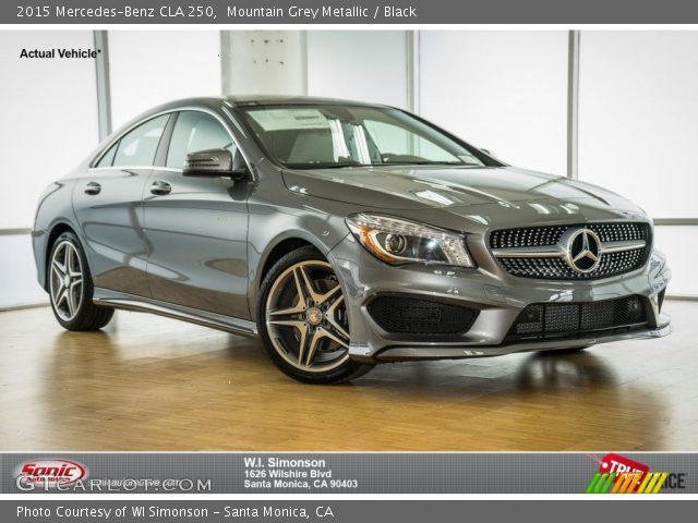 2015 Mercedes-Benz CLA 250 in Mountain Grey Metallic