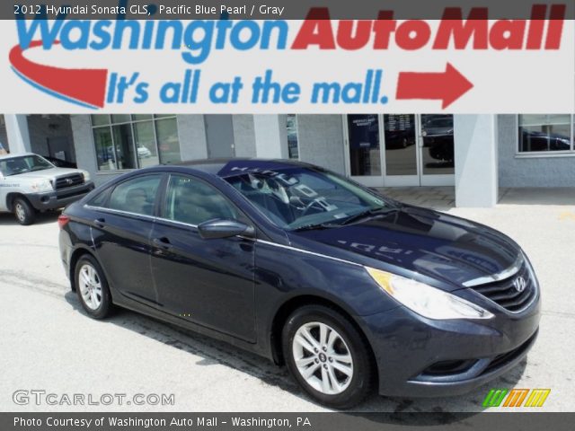 2012 Hyundai Sonata GLS in Pacific Blue Pearl
